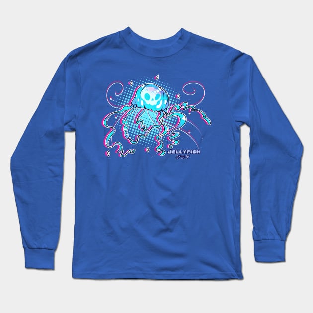 Jellyfish Long Sleeve T-Shirt by Yukipyro